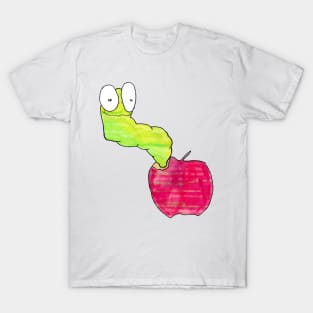 Worm in an Apple T-Shirt